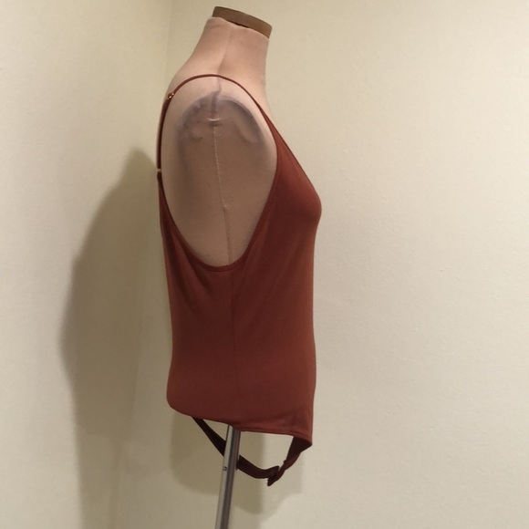 Free People Bodysuit Size Large Brown - Picture 3 of 9